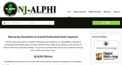 Desktop Screenshot of njalphi.com